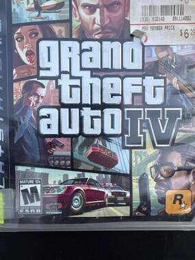 Grand Theft Auto IV (GTA 4) - Sony PlayStation 3 (PS3)
